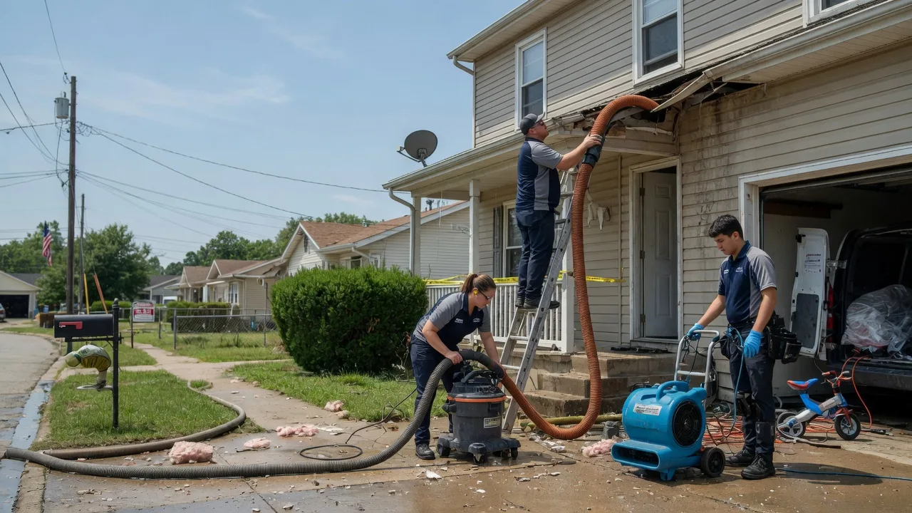 Water Damage Restoration in Deport, TX near me